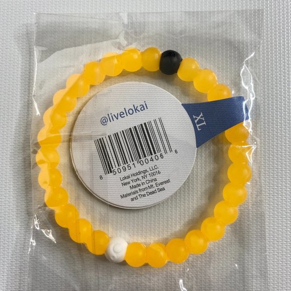 Lokai Bracelet Neon Orange New Sealed NWT - Picture 2 of 4